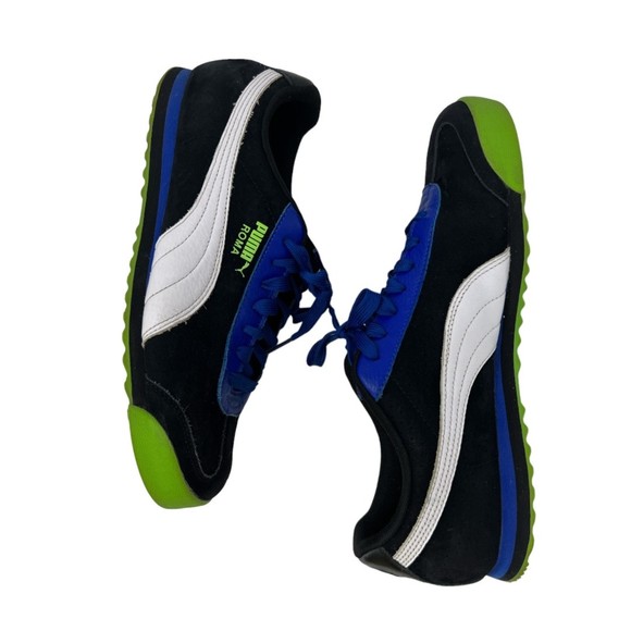 Puma Roma Reef Mens Sz 10.5 Perf XTG Sneaker Lace Up Soccer Shoe - Picture 9 of 15